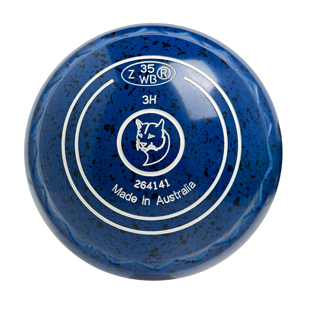 Aero Optima Lawn Bowls 3 Heavy Z-Scoop Ocean - 264141