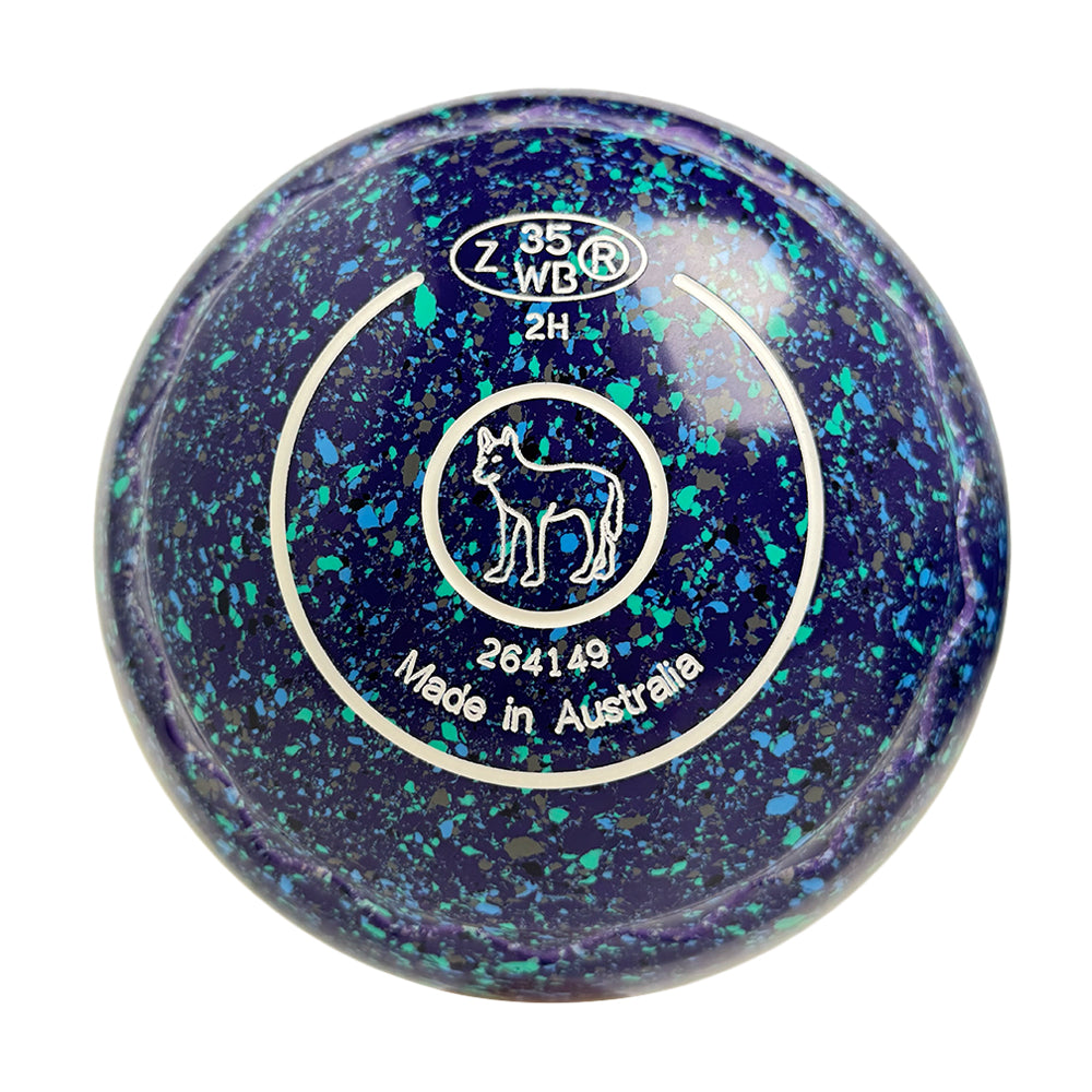 Aero Evolve Lawn Bowls 2 Heavy Z-Scoop Purple Sky -  264149