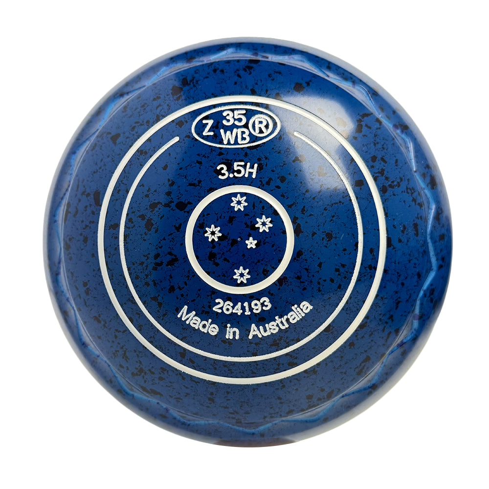 Aero Optima Lawn Bowls 3.5 Heavy Z-Scoop Ocean - 264193