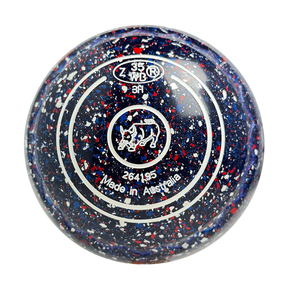 Aero Dynamic Lawn Bowls 3 Heavy Z-Scoop Galaxy - 264195