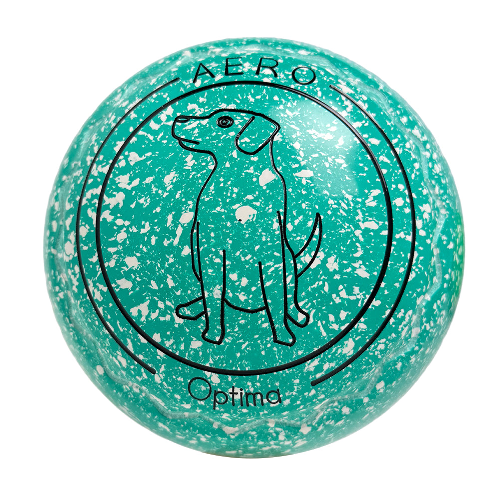 Aero Optima Lawn Bowls 1 Heavy Z-Scoop Tiffany - 264219
