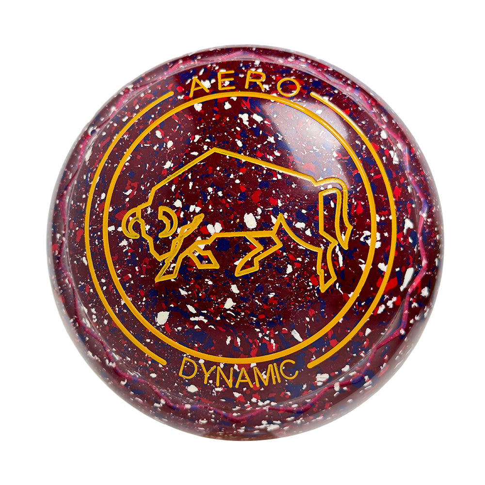 Aero Dynamic Lawn Bowls 4 Heavy Z-Scoop Lava - 264317