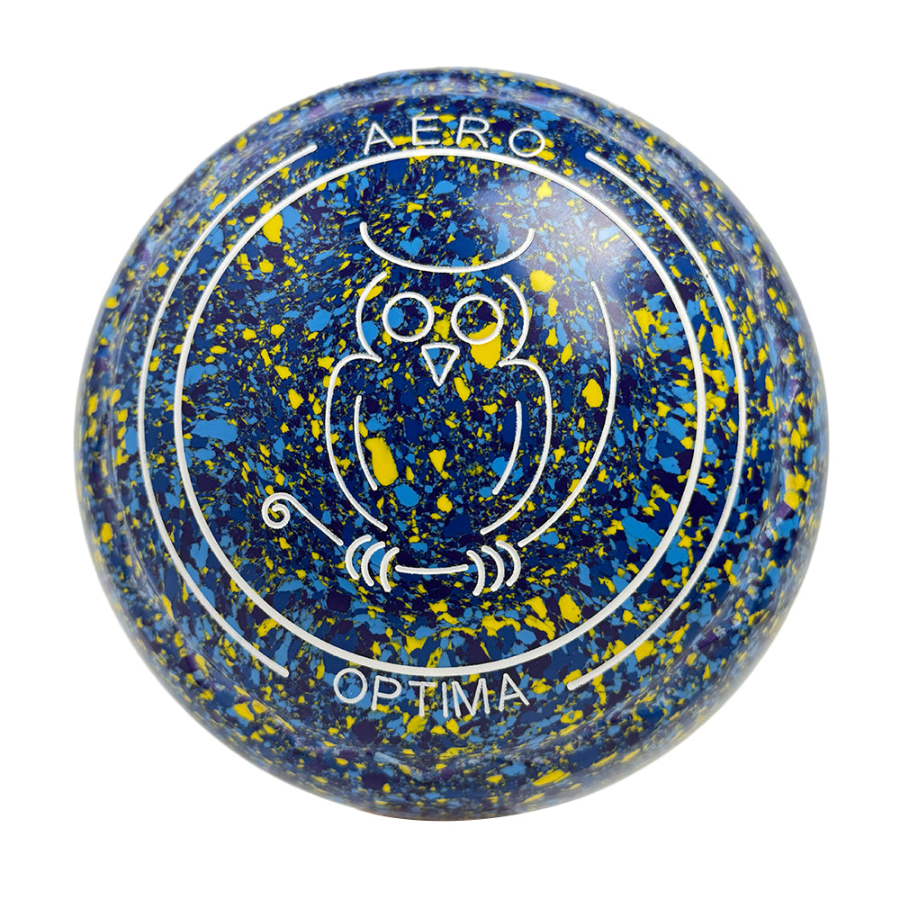 Aero Optima Lawn Bowls 2 Heavy Z-Scoop Macaw - 264333