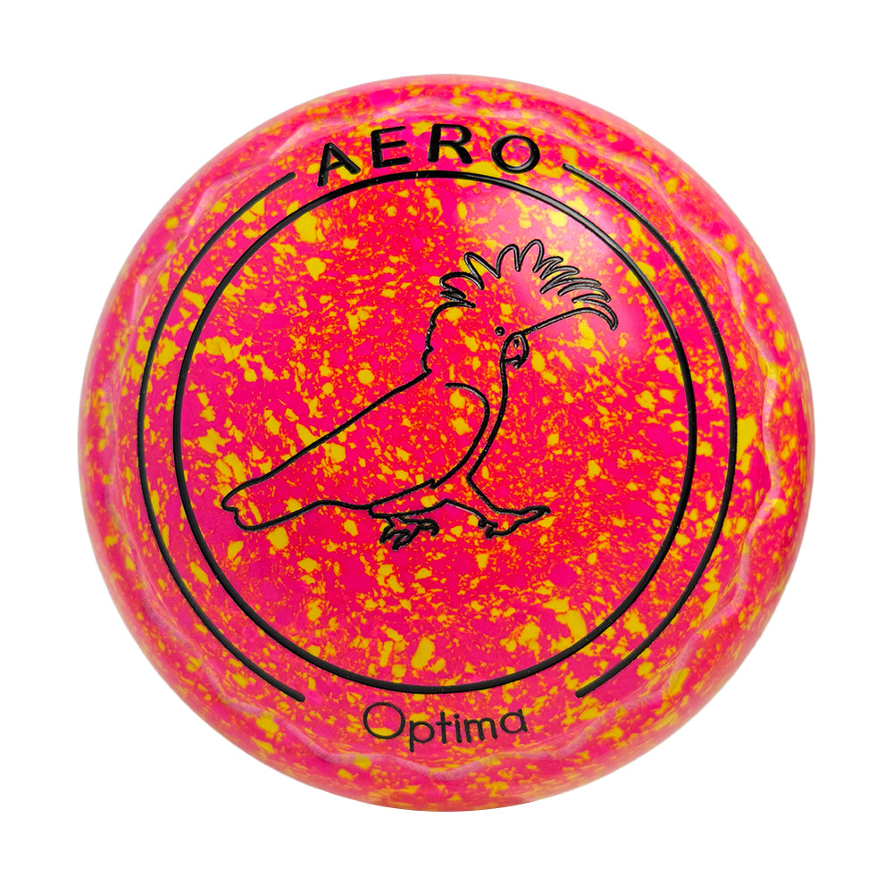 Aero Optima Lawn Bowls 0 Heavy Z-Scoop Tequila Sunrise - 264401