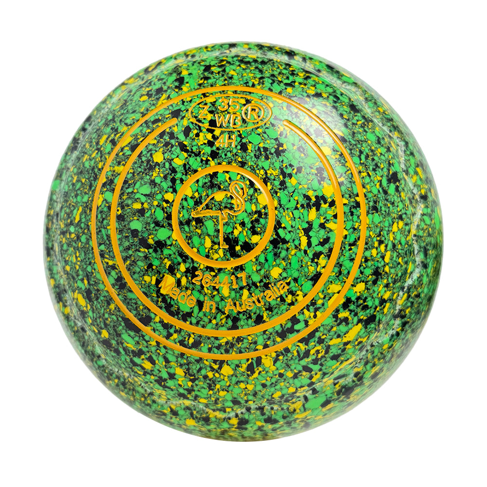 Aero Dynamic Lawn Bowls 4 Heavy Z-Scoop Jungle - 264417