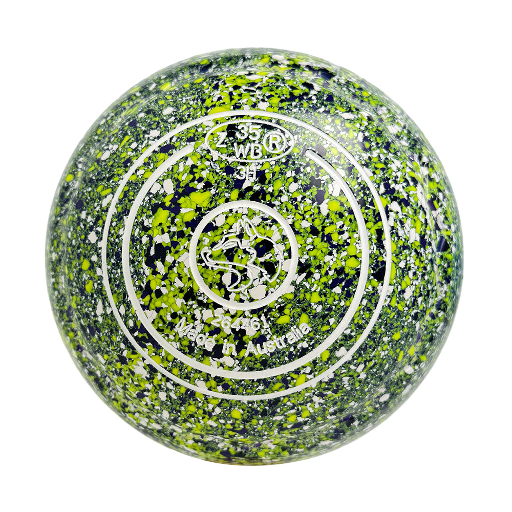 Aero Dynamic Lawn Bowls 3 Heavy Z-Scoop Gecko - 264461