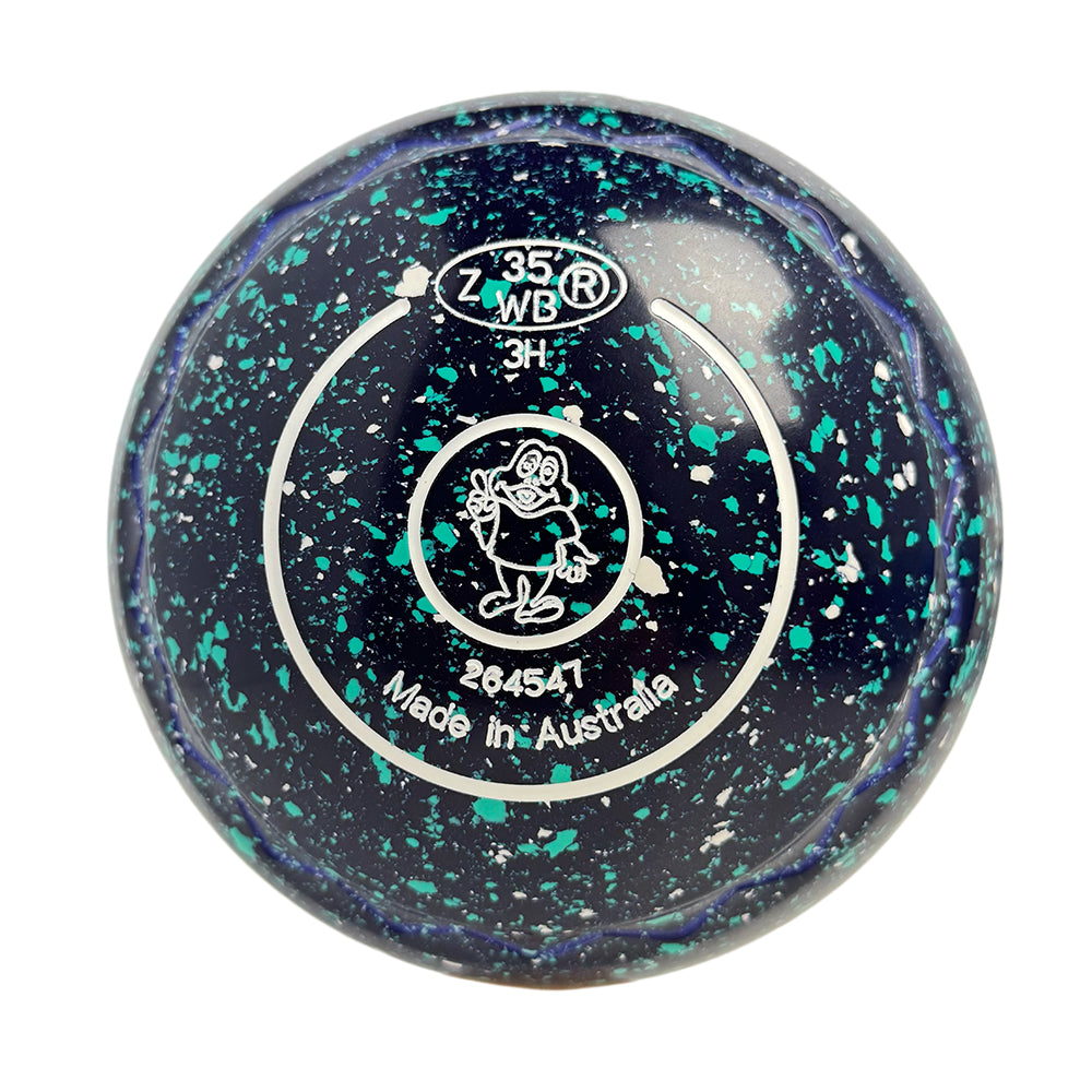 Aero Evolve Lawn Bowls 3 Heavy Z-Scoop Graphite - 264547