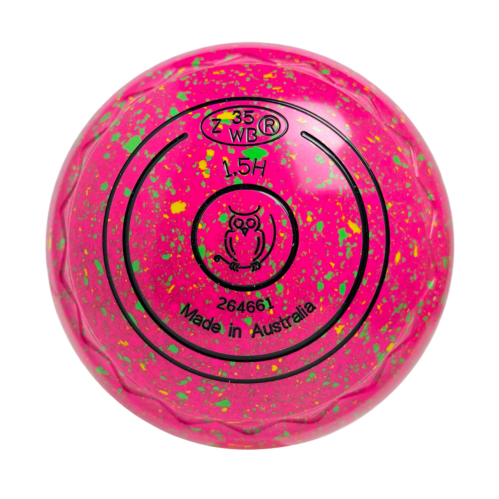 Aero Optima Lawn Bowls 1.5 Heavy Z-Scoop Lotus - 264661