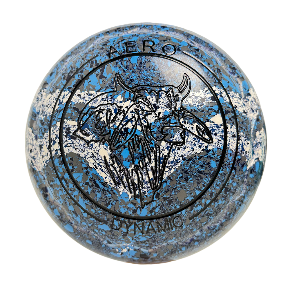 Aero Dynamic Lawn Bowls 3.5 Heavy Z-Scoop Verve/Glacier Swirl - 239966