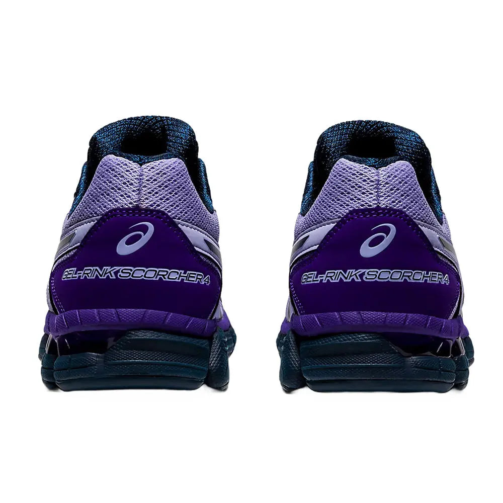 Asics Gel Rink Scorcher Womens Lawn Bowls Shoe (D) - Lilac/French Blue - Bowls City
