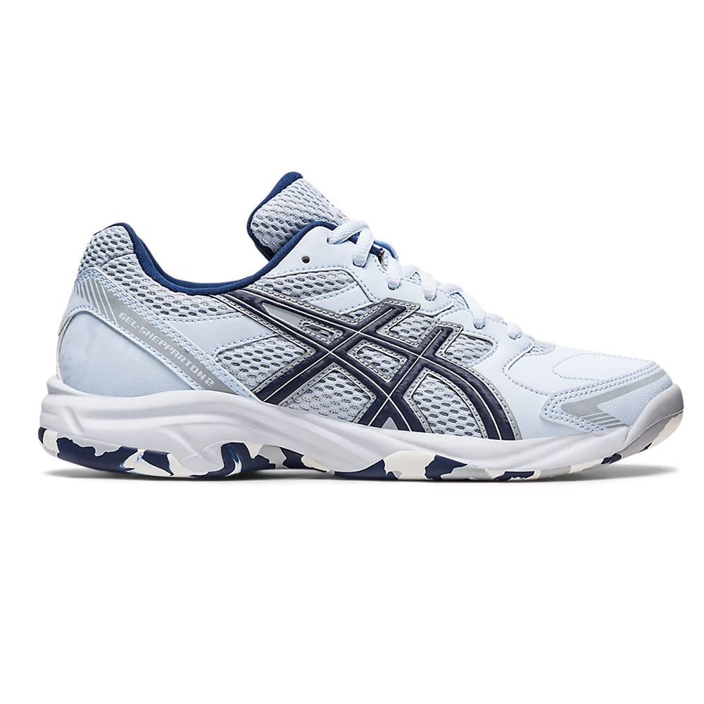 Asics Gel-Shepparton 2 Womens Lawn Bowls Shoe (D) - Light Sky/Navy - Bowls City