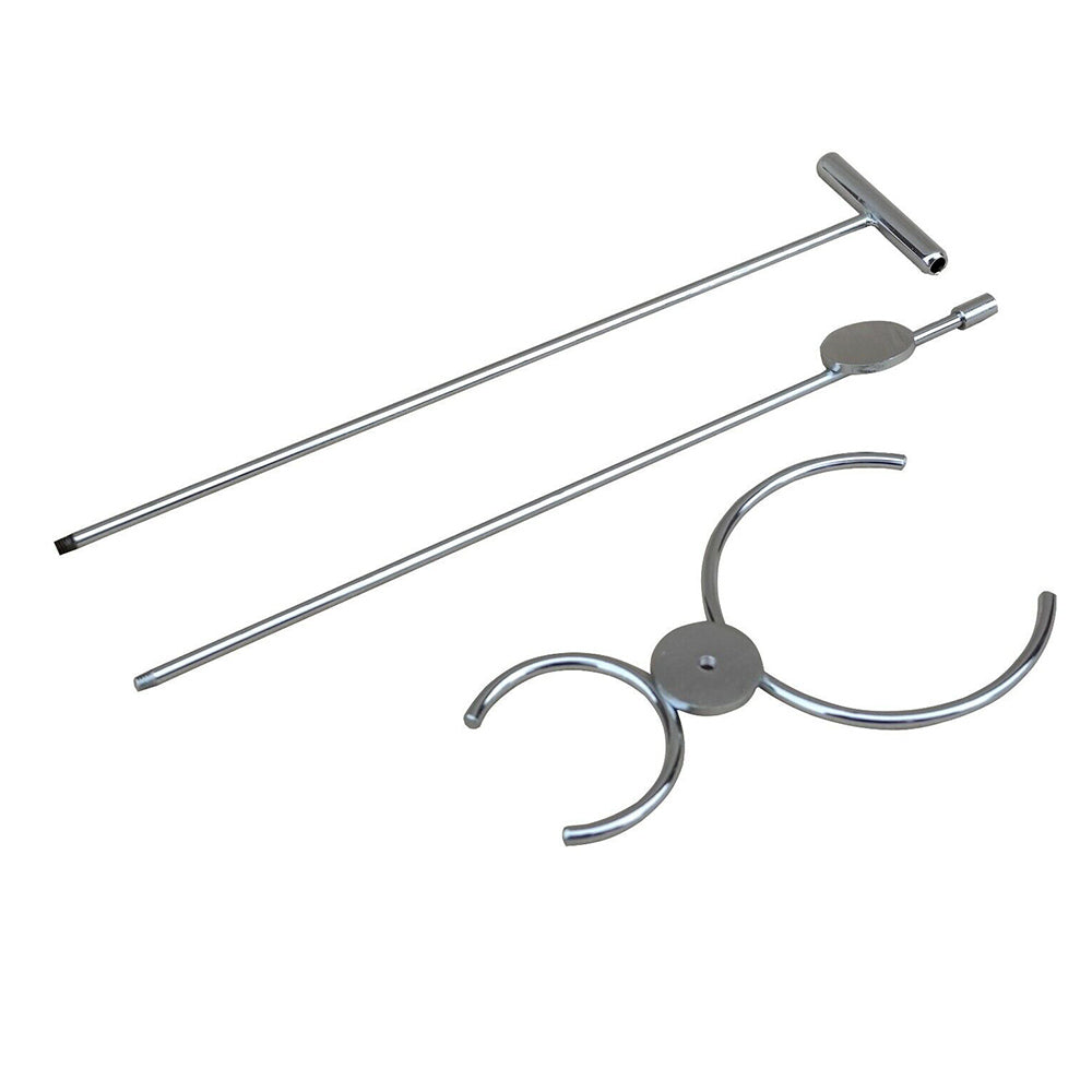 Avalon 3 Piece Chrome Lawn Bowls Lifter
