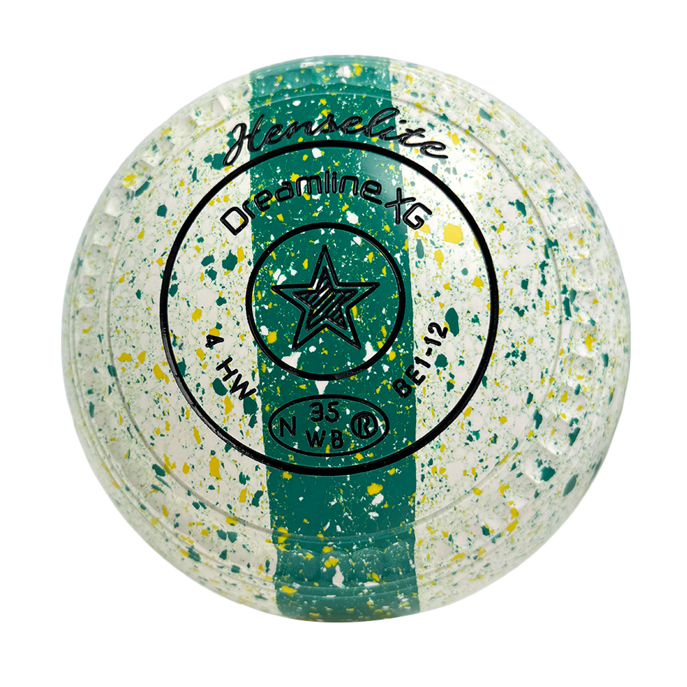 Henselite Dreamline XG Lawn Bowls Size 4 Heavy Gripped - Australis Trilogy BE1-12
