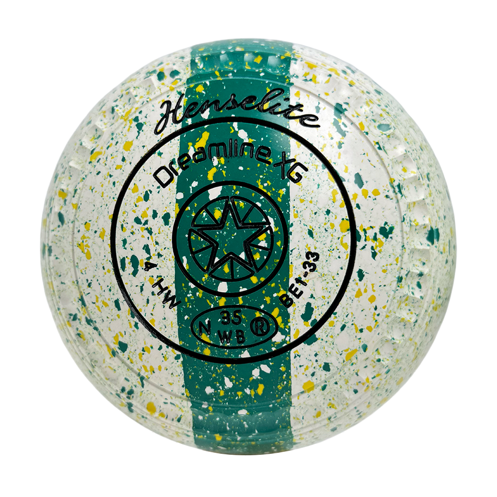 Henselite Dreamline XG Lawn Bowls Size 4 Heavy Gripped - Australis Trilogy BE1-33