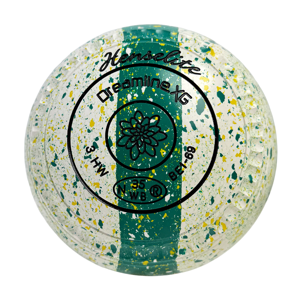 Henselite Dreamline XG Lawn Bowls Size 3 Heavy Gripped - Australis Trilogy  BE1-69
