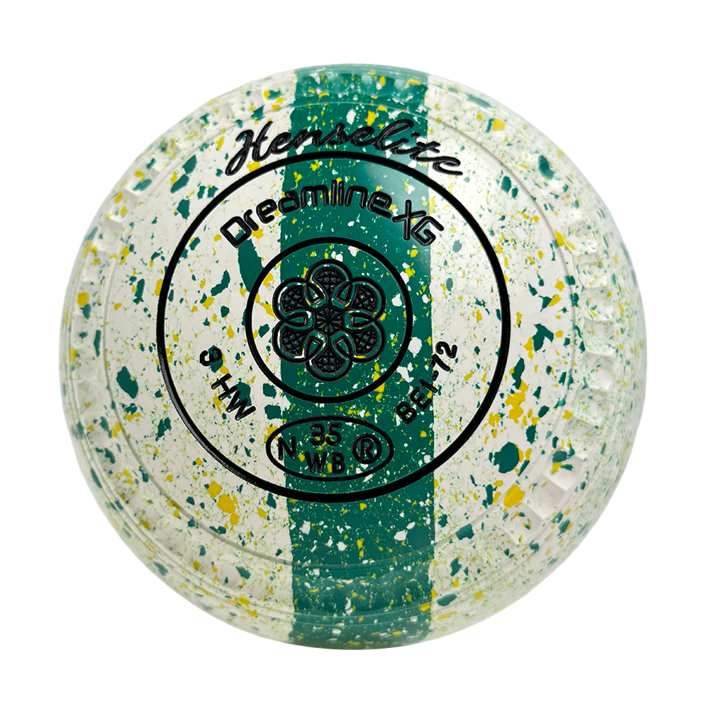 Henselite Dreamline XG Lawn Bowls Size 3 Heavy Gripped - Australis Trilogy BE1-72
