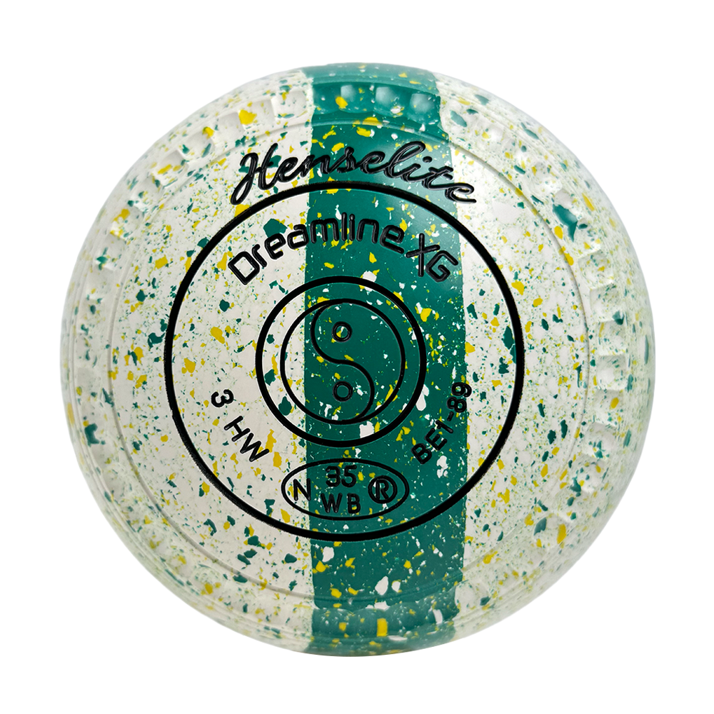 Henselite Dreamline XG Lawn Bowls Size 3 Heavy Gripped - Australis Trilogy BE1-89