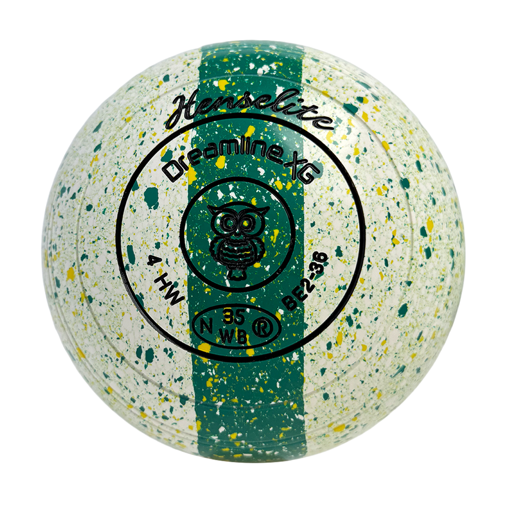 Henselite Dreamline XG Lawn Bowls Size 4 Heavy Non-Gripped - Australis Trilogy BE2-36