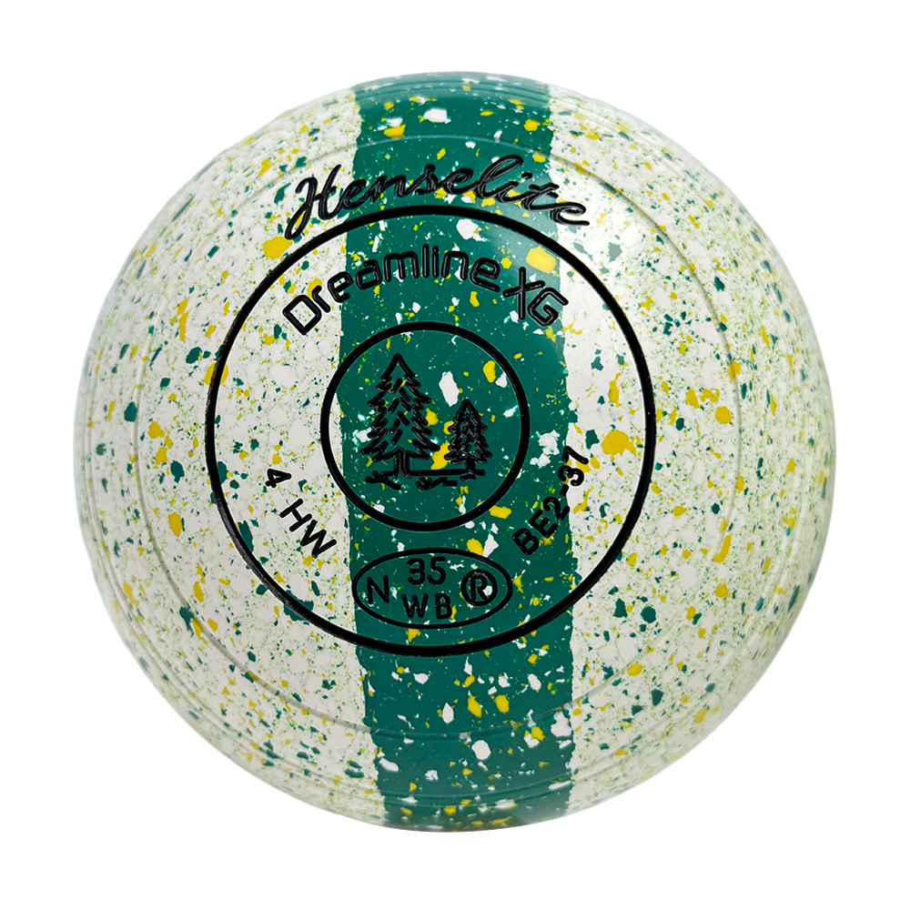 Henselite Dreamline XG Lawn Bowls Size 4 Heavy Non-Gripped - Australis Trilogy BE2-37