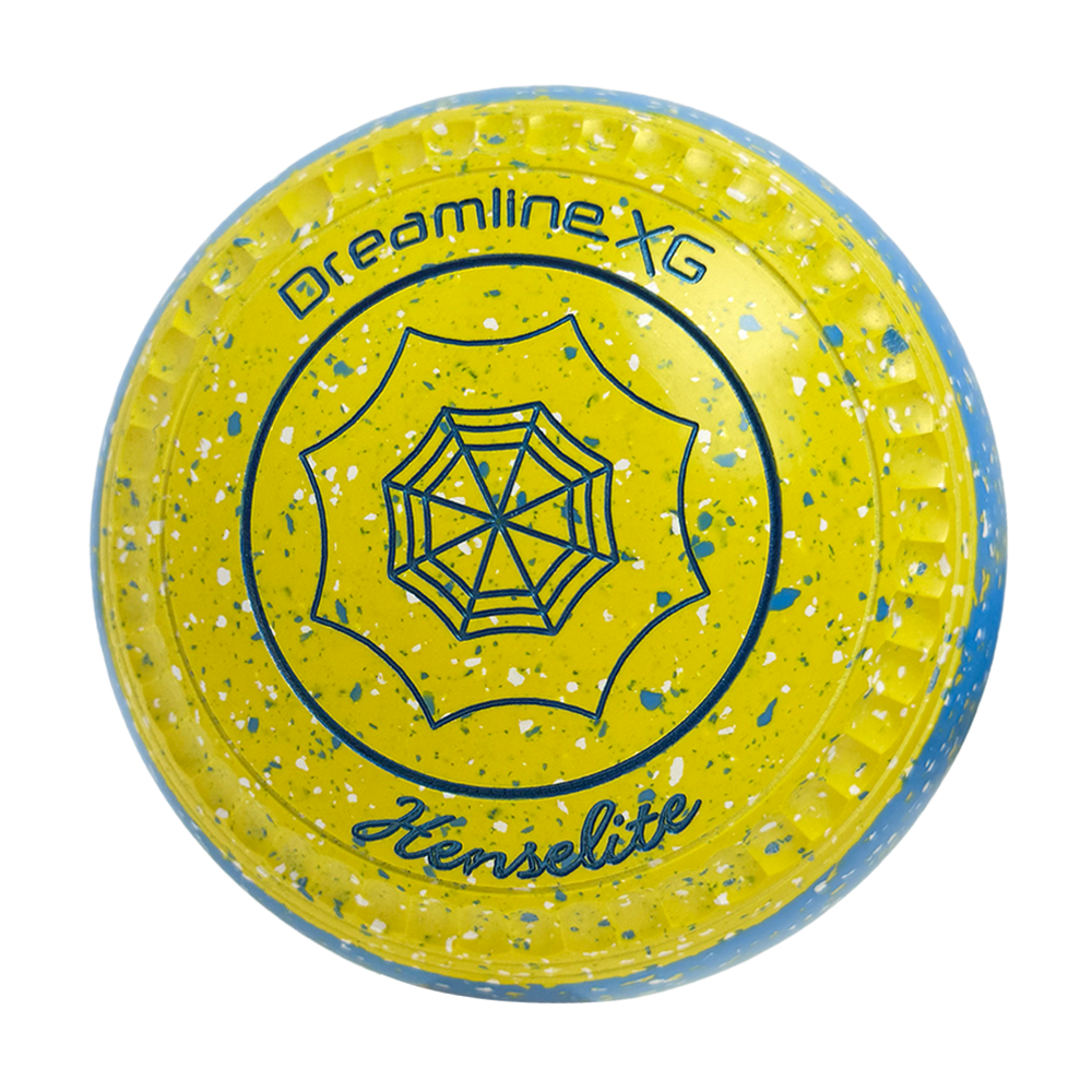 Henselite Dreamline XG Lawn Bowls Size 3 Heavy Gripped - Goldie Slice BE4-51