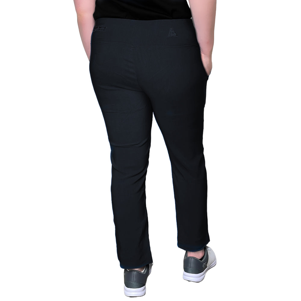 Bowlswear Australia Ladies Stretch Pants BA Logo - Black