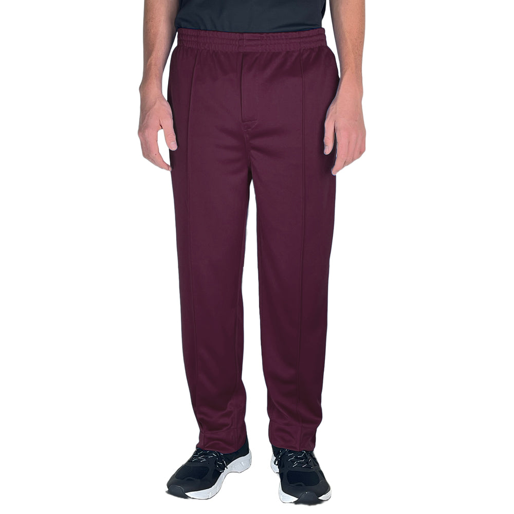 Bowlswear Australia Mens Comfortfit Pant BA Logo - Maroon