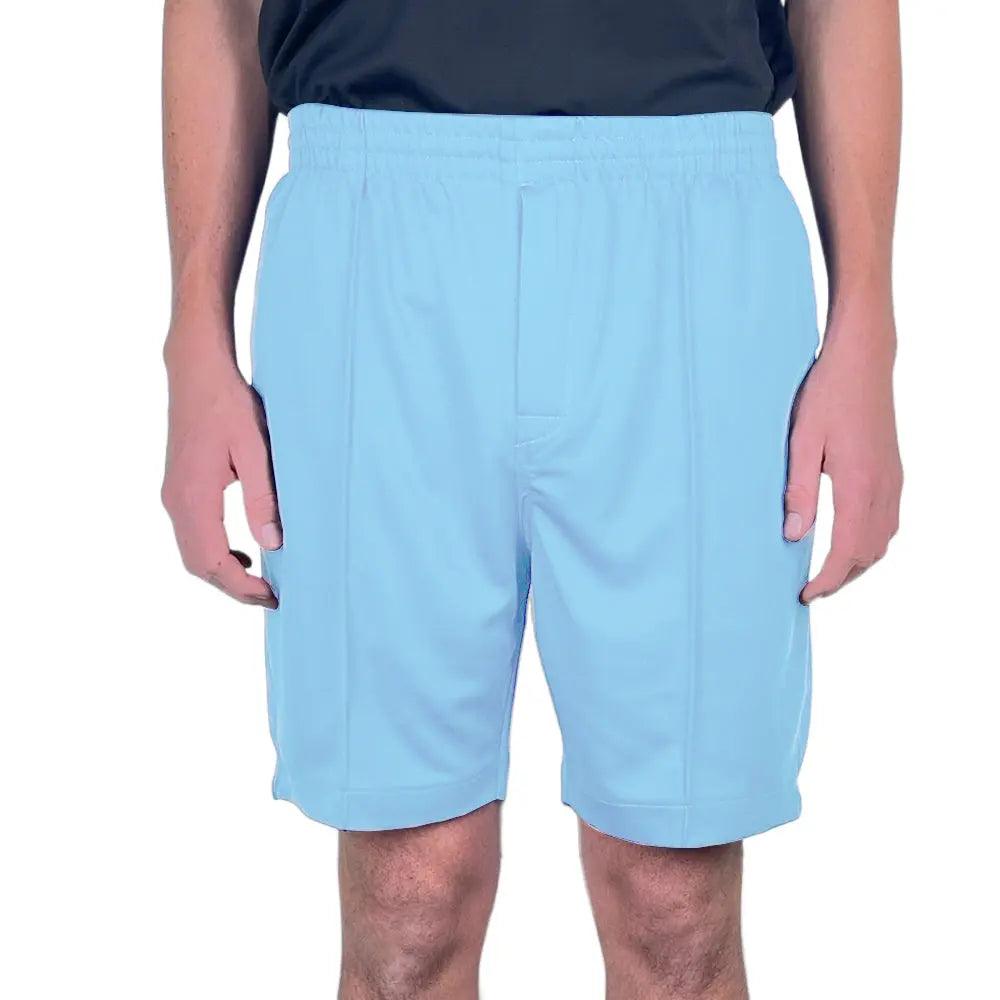 Bowlswear Australia Mens Comfortfit Short BA Logo - Sky Bowlswear Australia