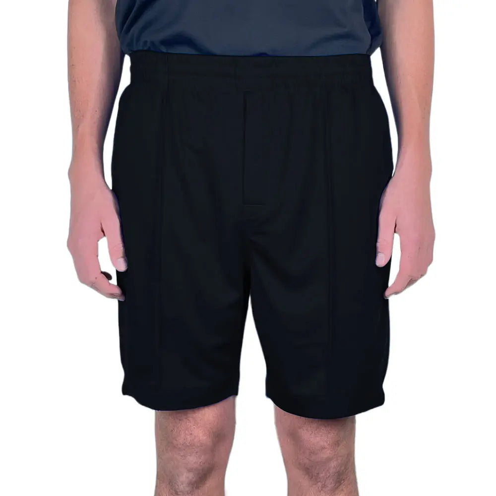 Bowlswear Australia Mens Comfortfit Short BA Logo - Black - Bowls City