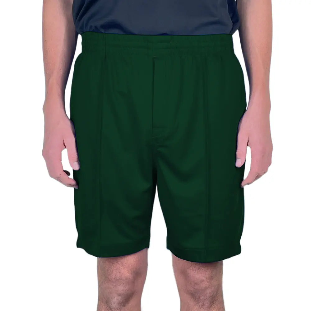 Bowlswear Australia Mens Comfortfit Short BA Logo - Bottle Green - Bowls City