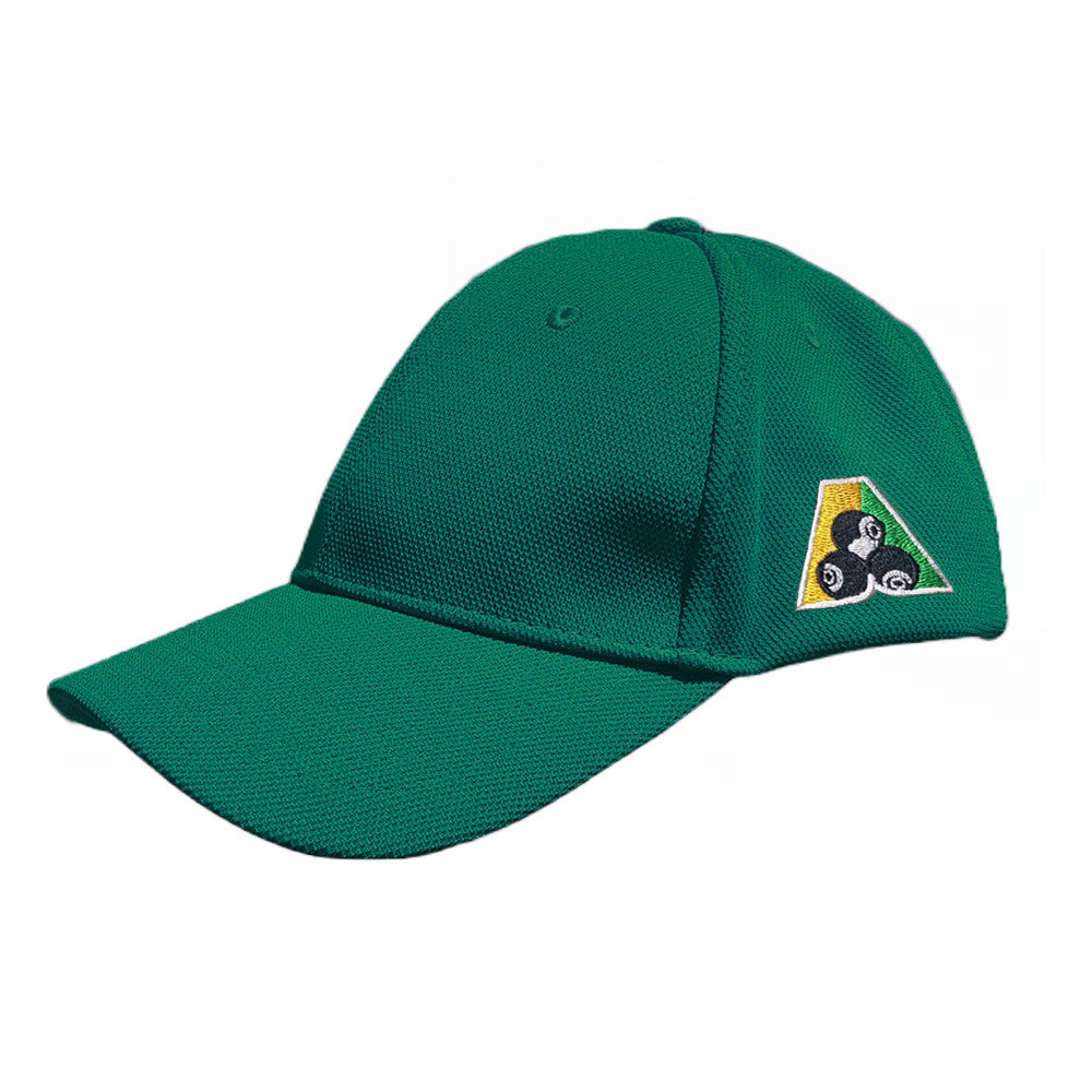 Bowlswear Australia Pique Unisex Cap BA Logo - Bottle Green
