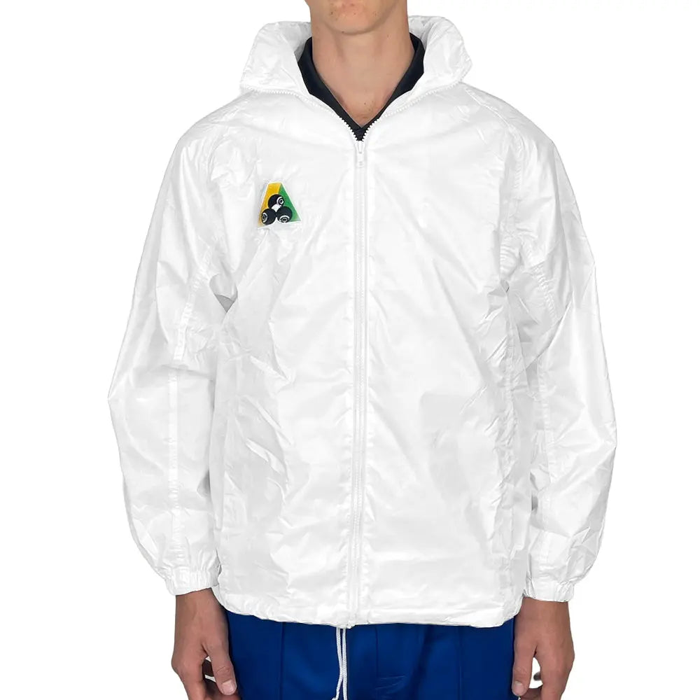 Bowlswear Australia Unisex Spray Jacket BA Logo - White - Bowls City