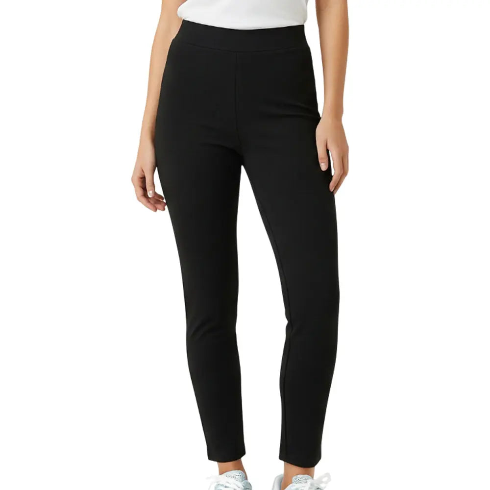 Holland Park Ladies Stretchy Topaz Pant BA Logo - Black - Bowls City