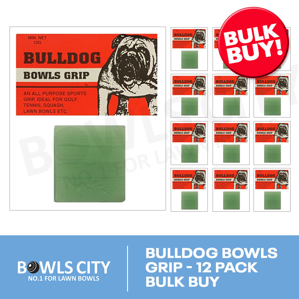 Bulldog Bowls Grip - 12 Pack Bulk Buy - Bowls City