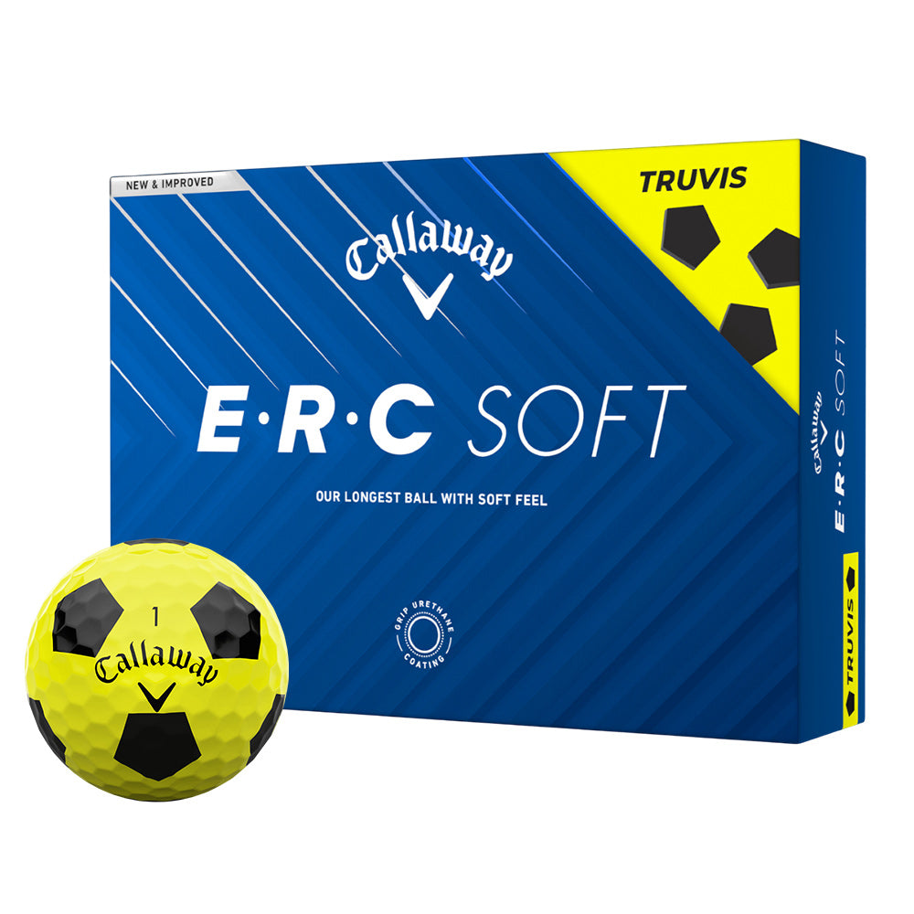 Callaway ERCSFT Golf Balls Truvis  Black '25 Dozen