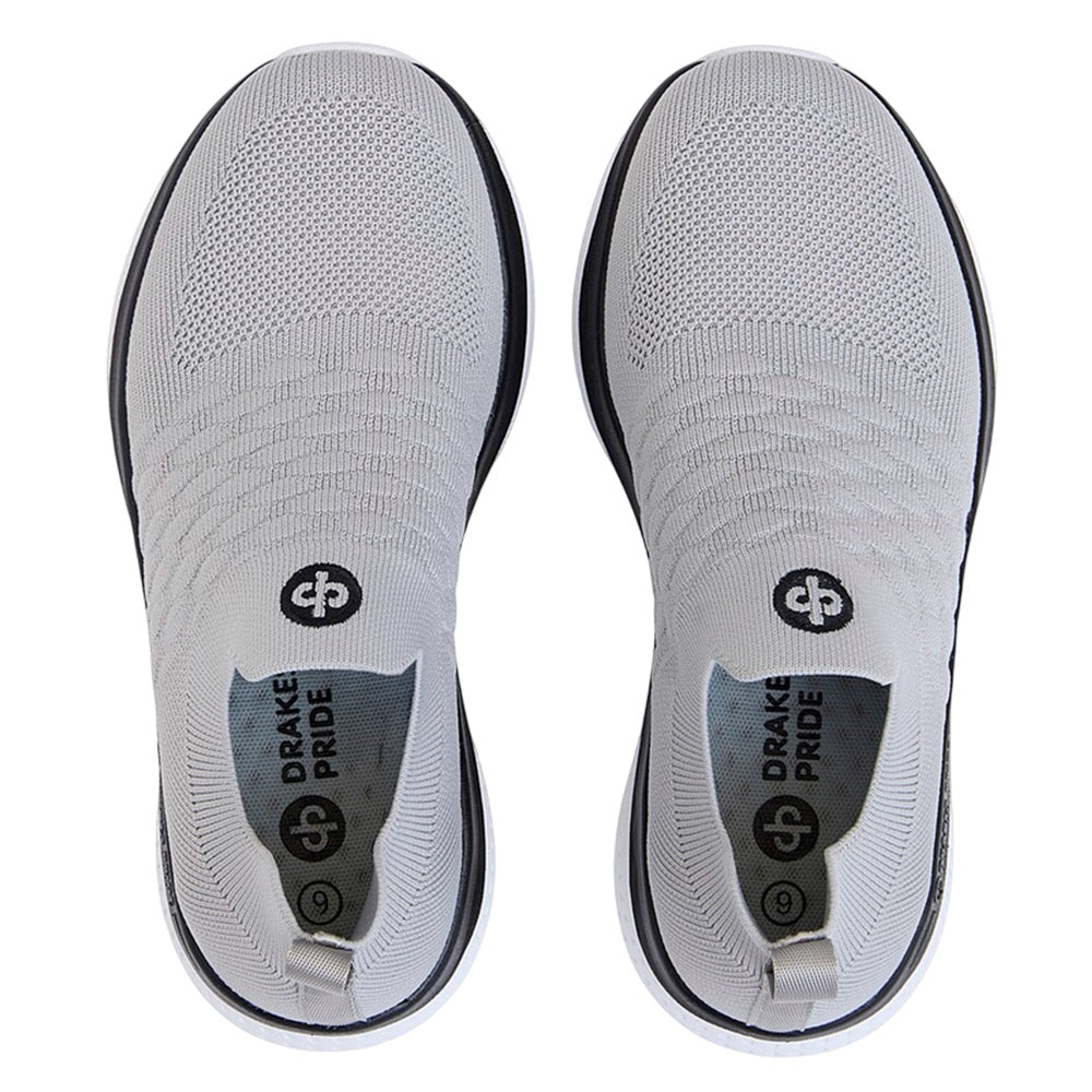 Drakes Pride Mens Atlas Lawn Bowls Shoe - Cool Grey