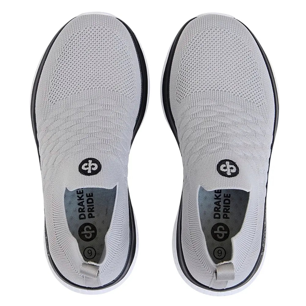 Drakes Pride Mens Atlas Lawn Bowls Shoe - Cool Grey - Bowls City