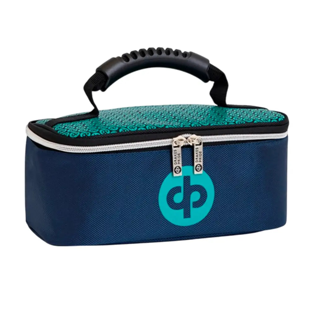 Drakes Pride '23 Two Bowl Carry Bag - Navy/Teal - Bowls City