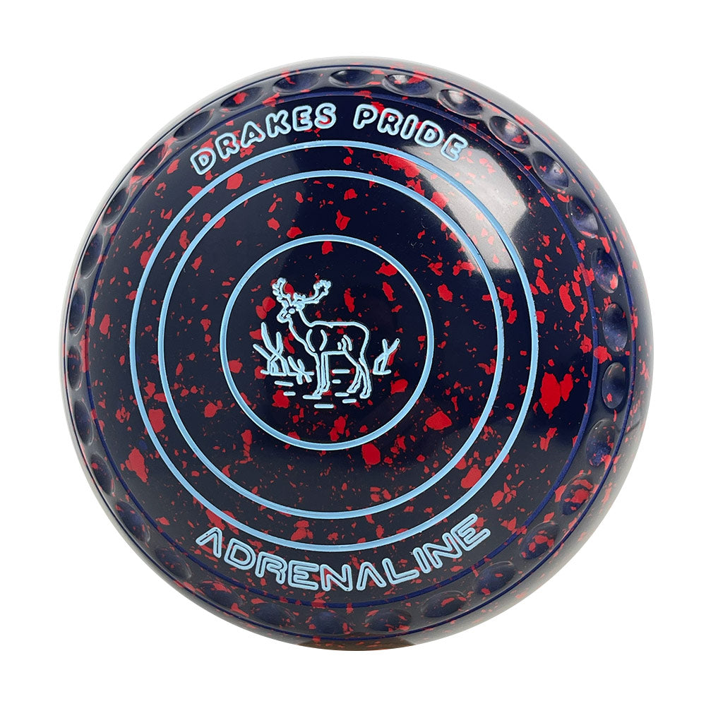 Drakes Pride Professional Bowls - Blue/Blue, Gripped, Size 3, Heavy Drakes Pride Professional Bowls - Blue/Blue, Gripped, Size 3, Heavy
