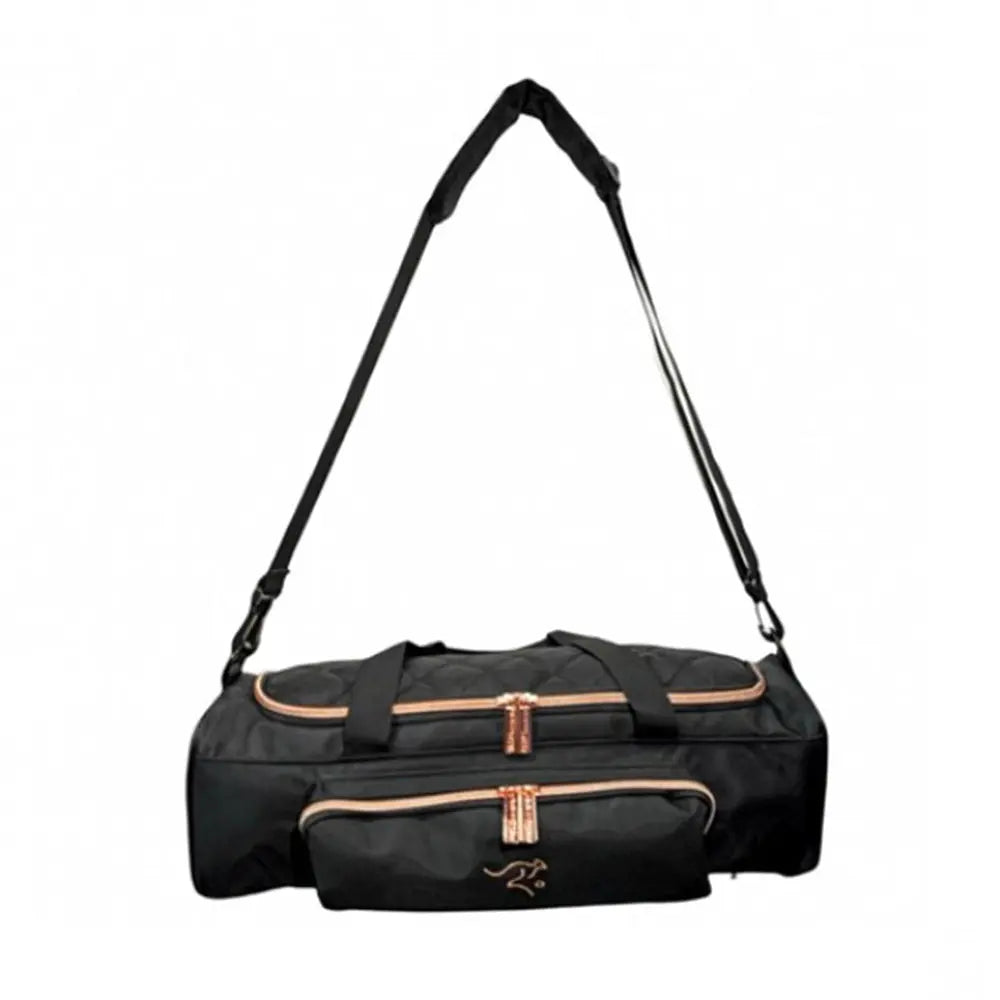 New Black Quilted Style 4 Lawn Bowls Beam Bag - Black - Bowls City