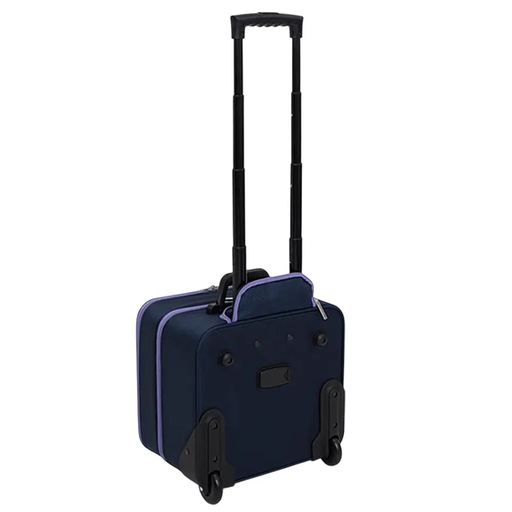 Drakes Pride Eternal Rose Trolley Lawn Bowls Bag Navy - Bowls City