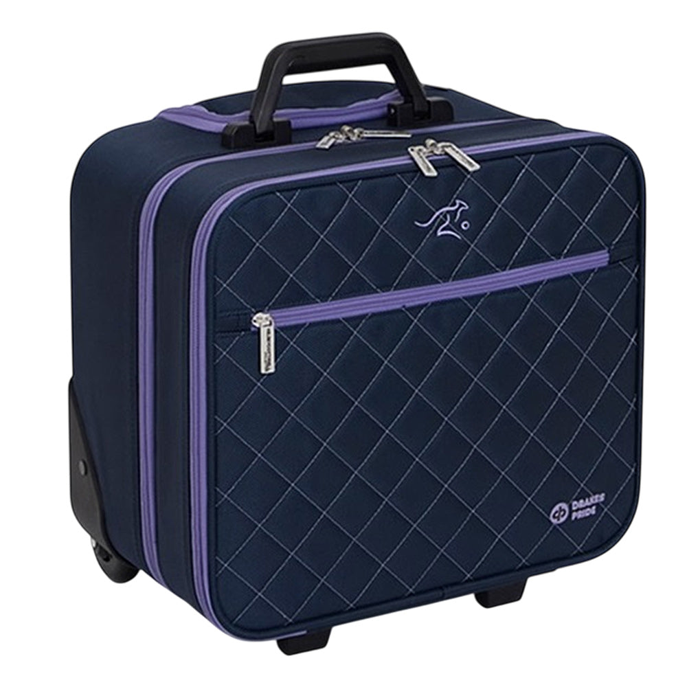 Drakes Pride Eternal Rose Trolley Lawn Bowls Bag Navy