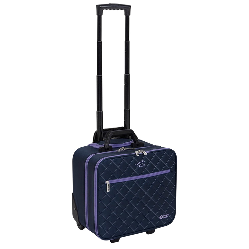 Drakes Pride Eternal Rose Trolley Lawn Bowls Bag Navy