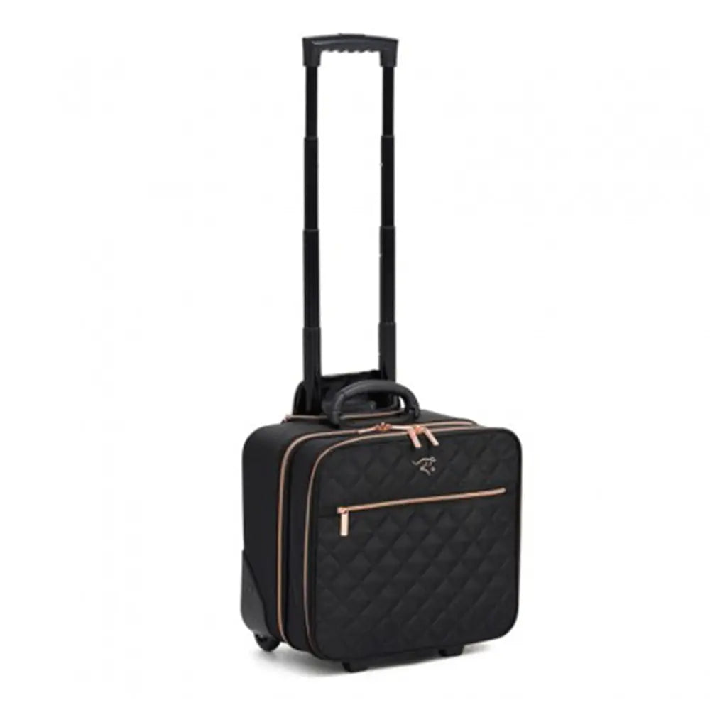 Drakes Pride Eternal Rose Trolley Lawn Bowls Bag Black - Bowls City
