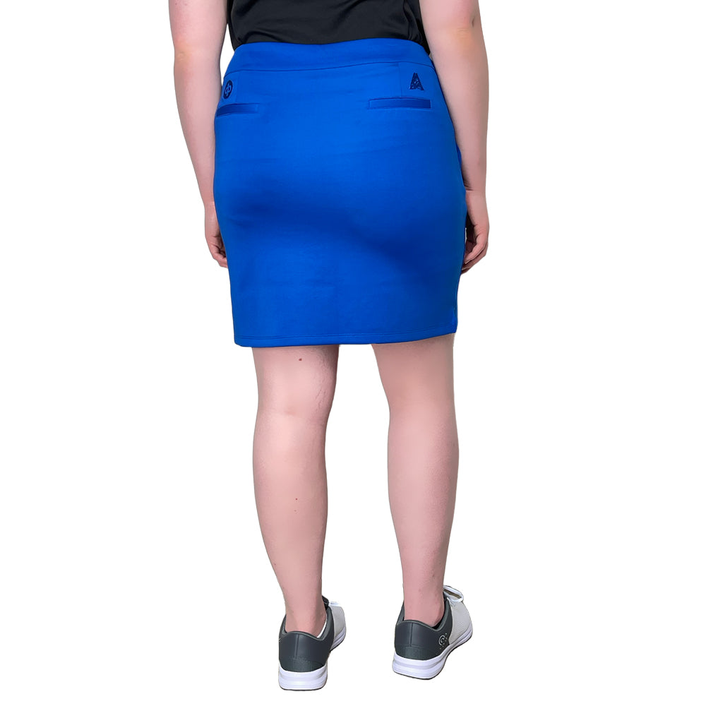 Drakes Pride Premium Stretch Lawn Bowls Skort BA Logo - Royal