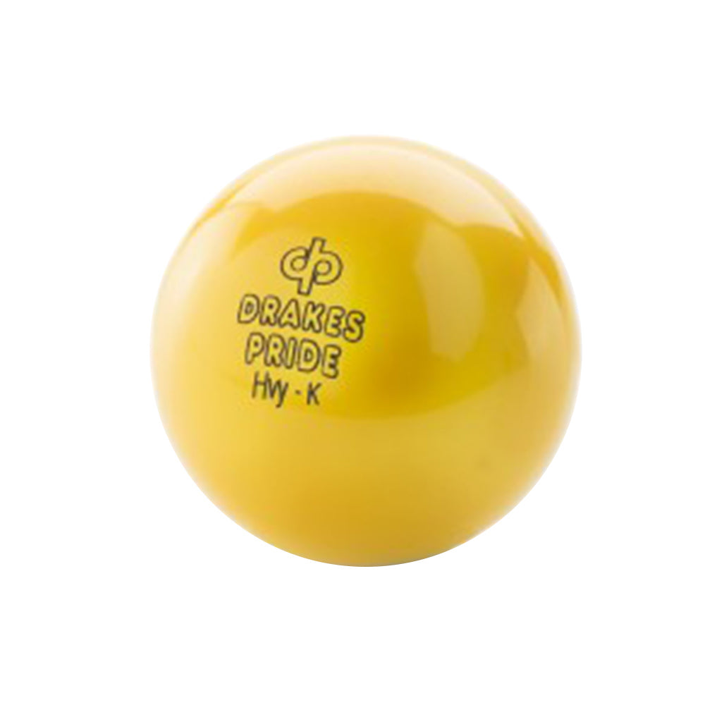 Drakes Pride Lawn Bowls Jack - Yellow (HEAVY)
