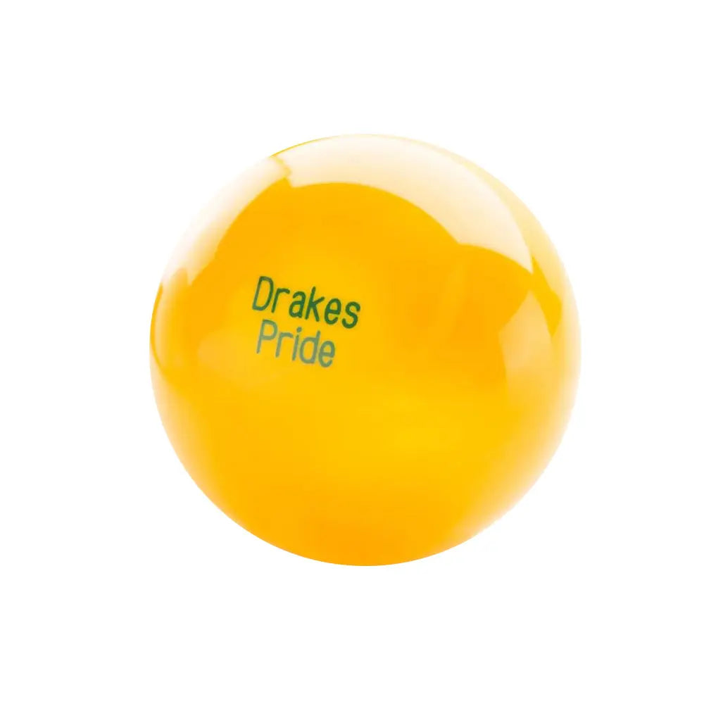 Drakes Pride Lawn Bowls Jack - Yellow - Bowls City