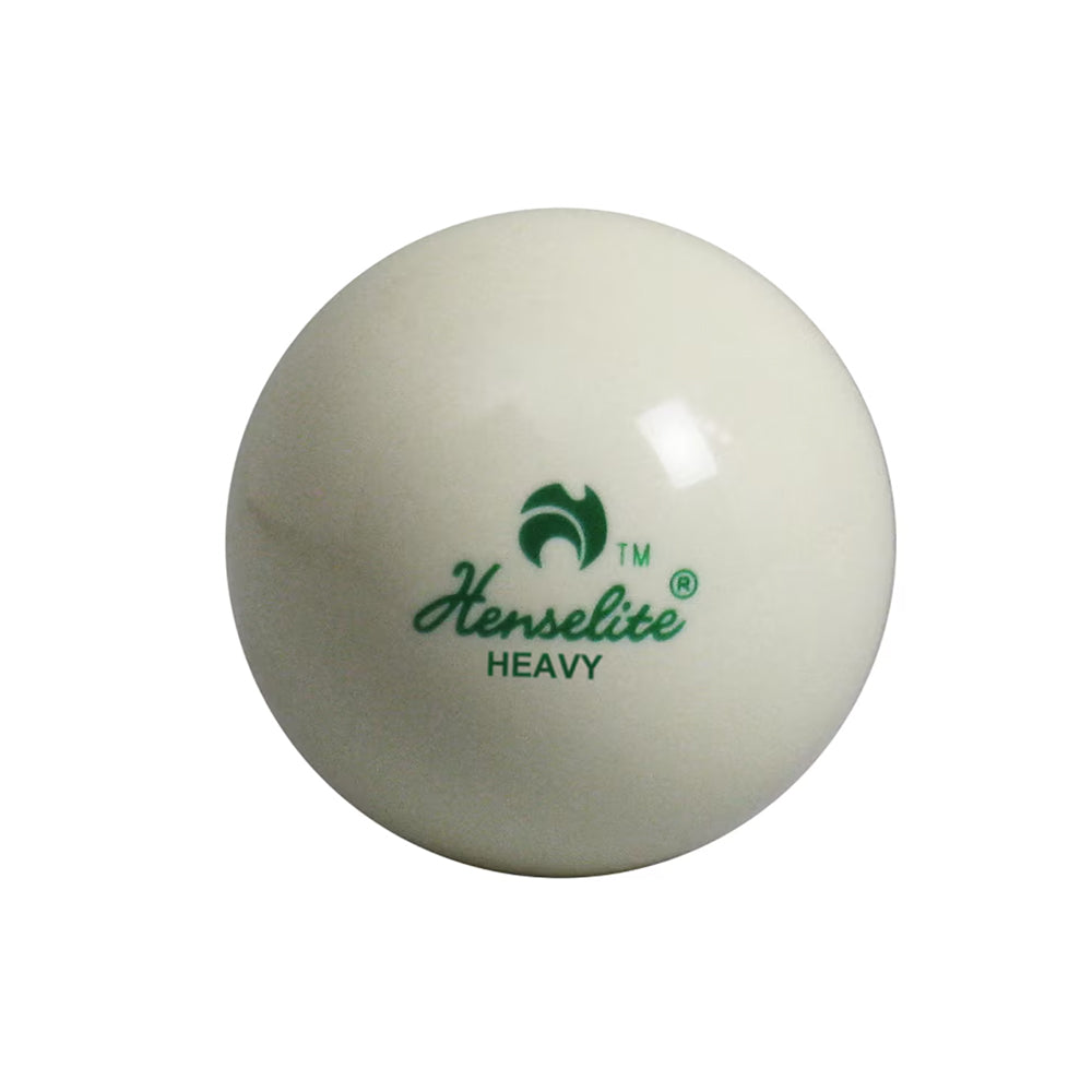 Henselite Lawn Bowls Jack - White (HEAVY) 6 Pack
