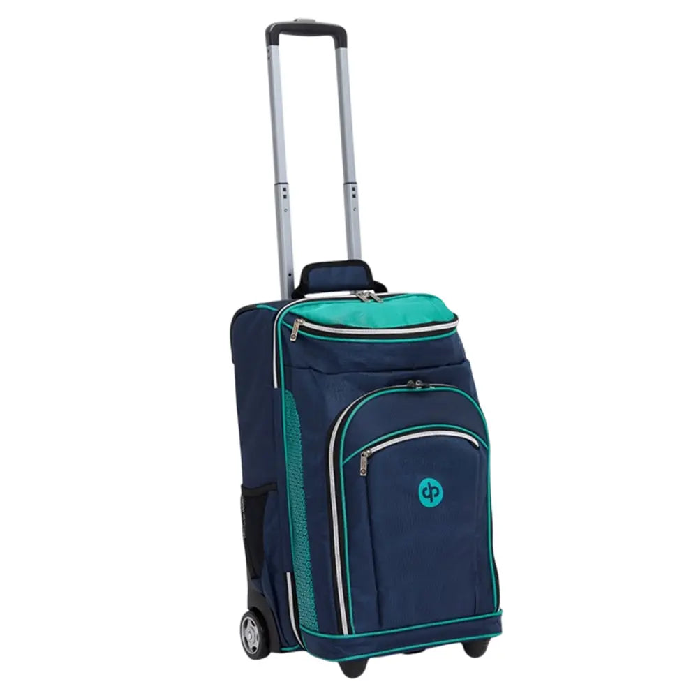 Drakes Pride Maximus 8 Lawn Bowls Trolley Bag - Navy - Bowls City
