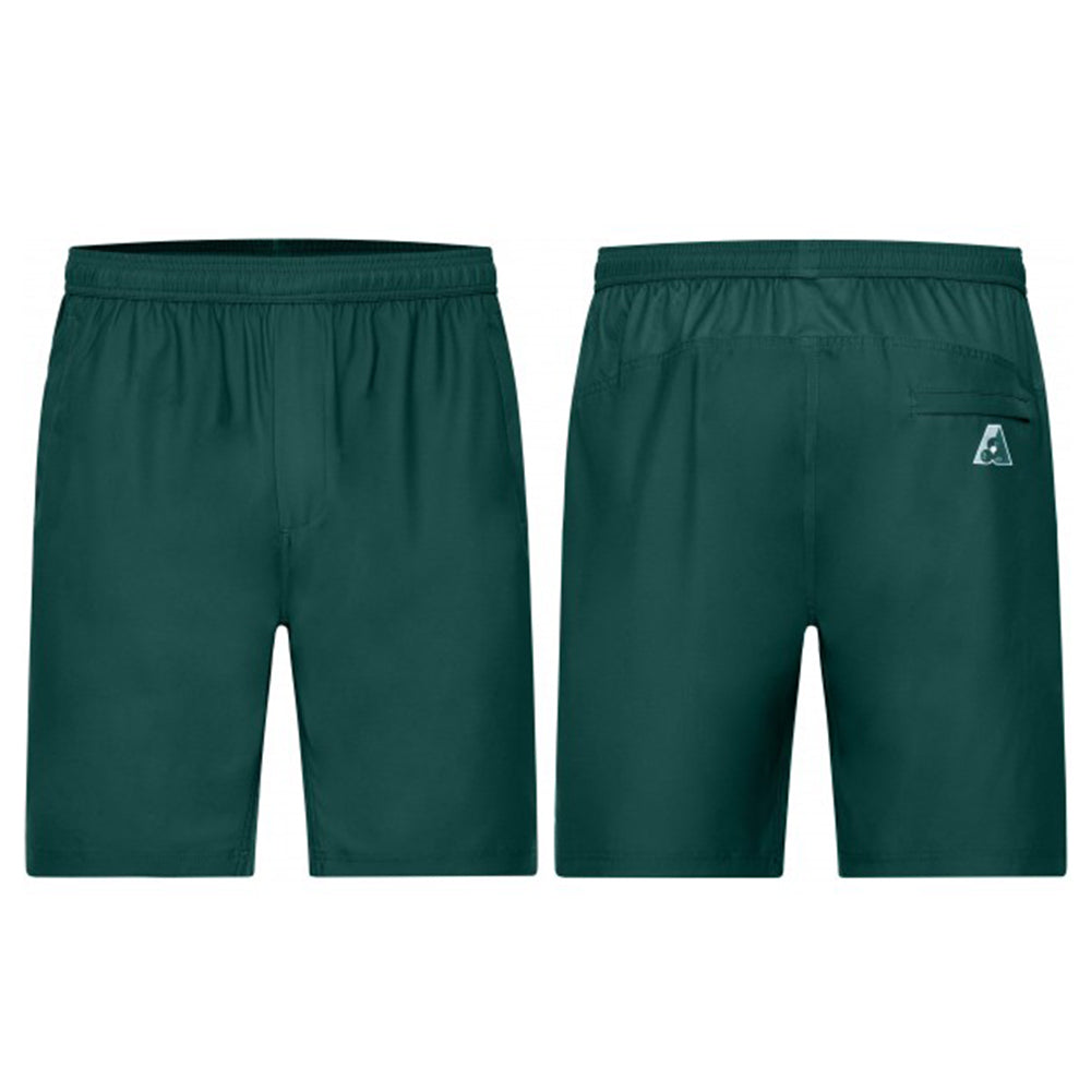 Drakes Pride Mens Elite Microfibre Shorts BA Logo - Bottle Green