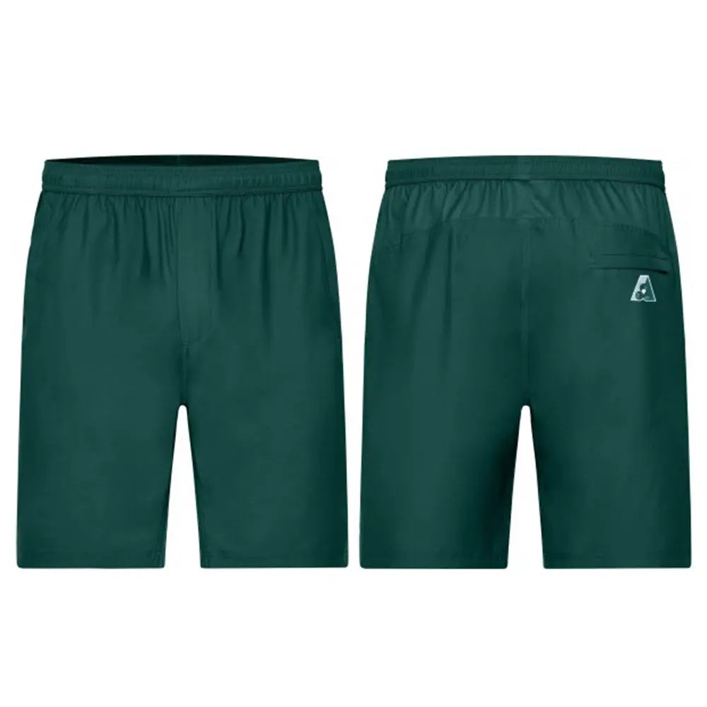 Drakes Pride Mens Elite Microfibre Shorts BA Logo - Bottle Green - Bowls City